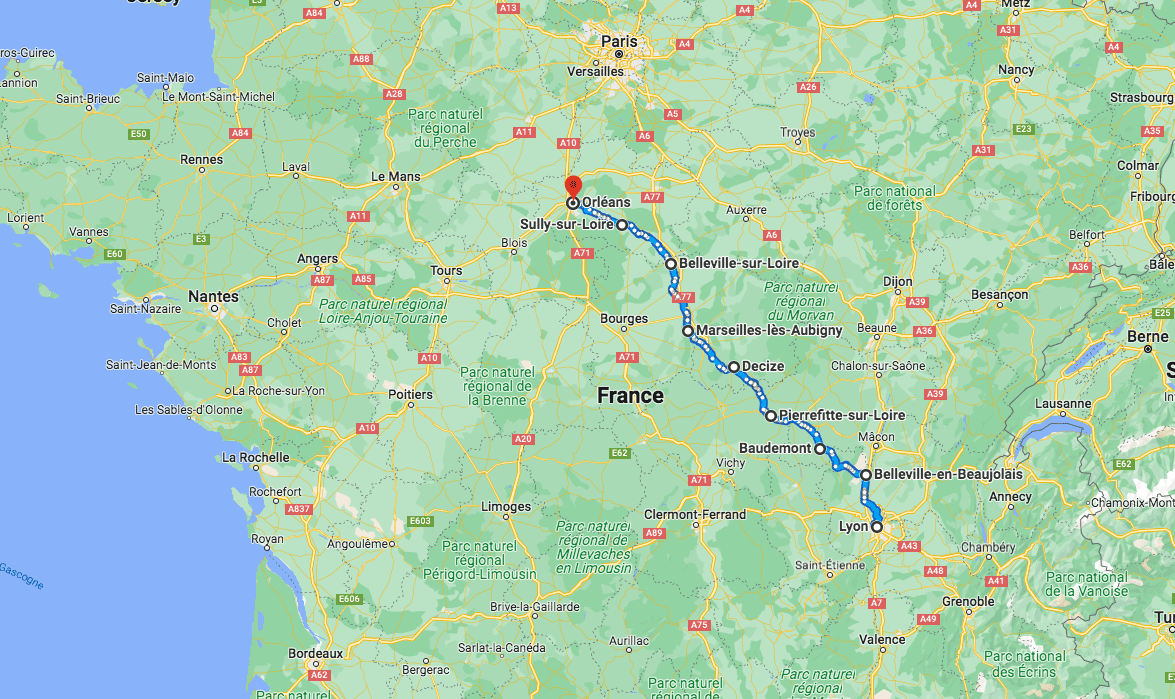 trajet Barnabe 2 trajet Barnabe 2